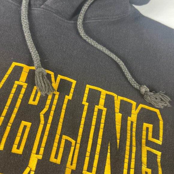 AACA Retro Grambling State Tigers Sweatshirt Extra Large Black & Yellow Hoodie - Picture 4 of 16